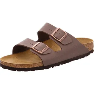0151183 BIRKENSTOCK ARIZONA BIRKIBUC UNISEX SANDALS NARROW SIZE WOMEN 7N MOCHA - Like New