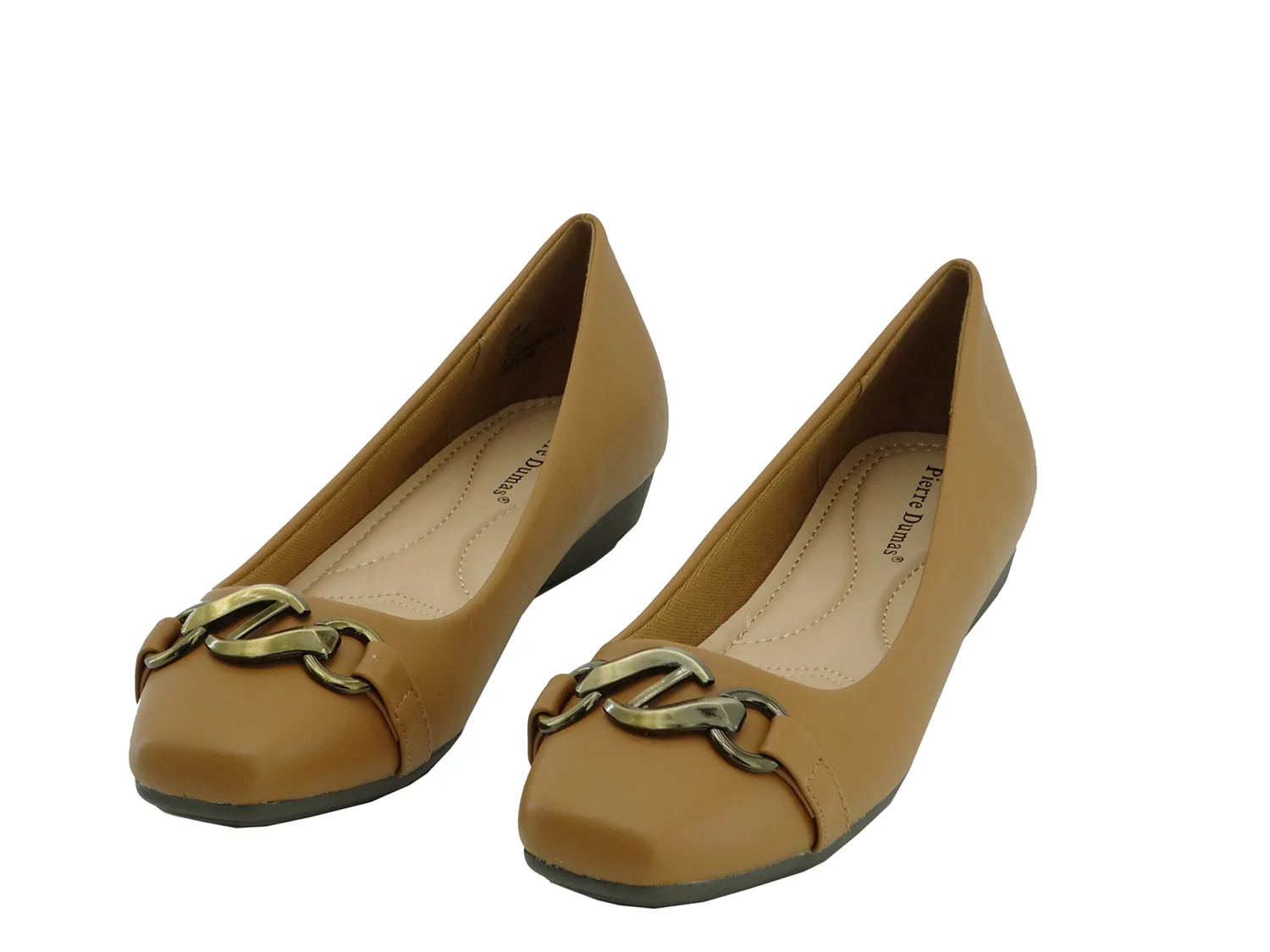 81135137012, Ladies Pierre Dumas Linzee-4  Round Toe Flats