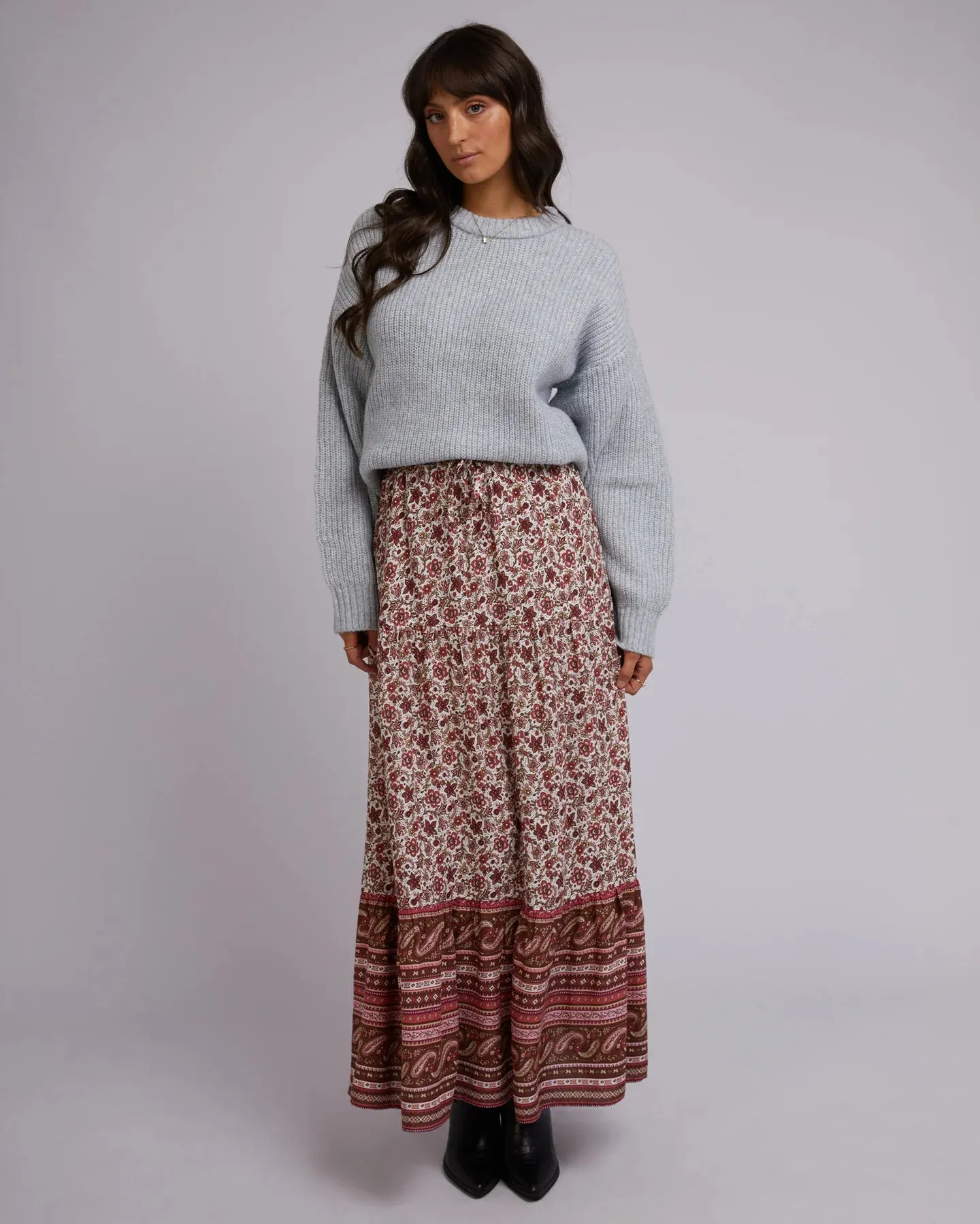 All About Eve Joey Knit Crew - Snow
