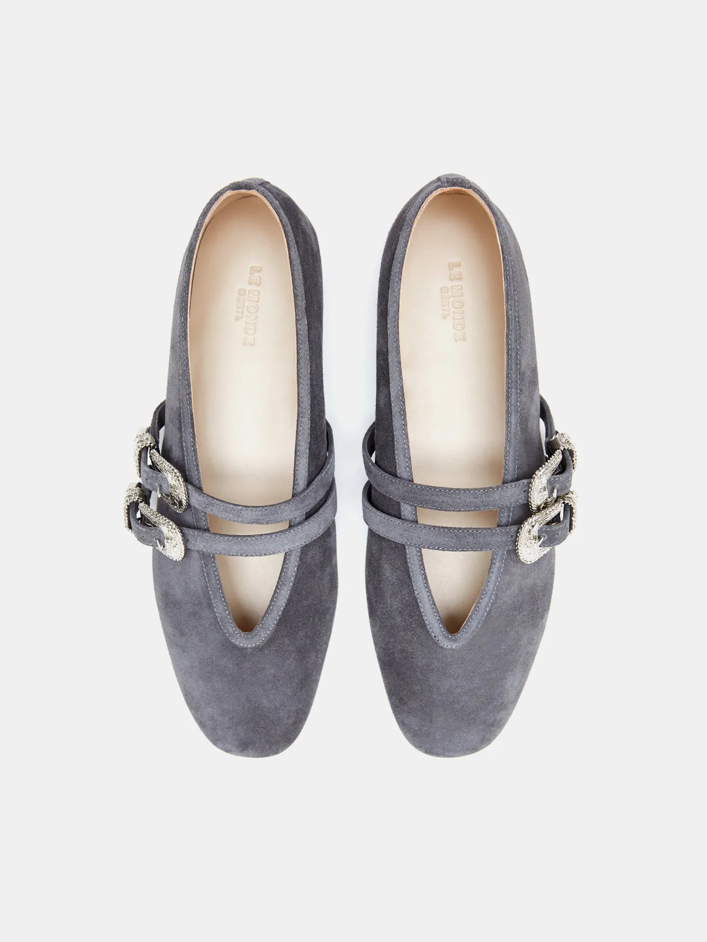 Ballet Claudia Slipper / Anthracite Suede