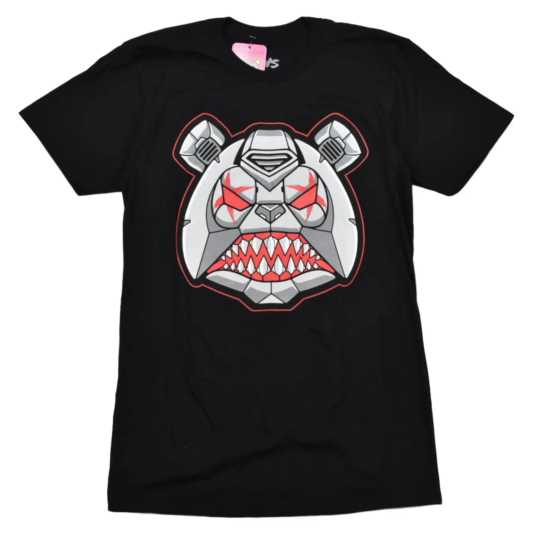 BAWS T-SHIRTS - ROBOT BAWS - BLACK