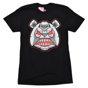 BAWS T-SHIRTS - ROBOT BAWS - BLACK