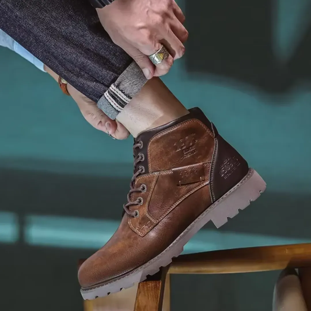 Bayard Vintage Leather Boots