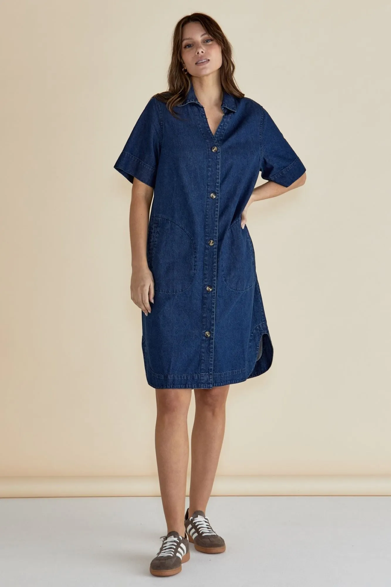 Betty Basics Dawson Denim Dress Vintage Wash