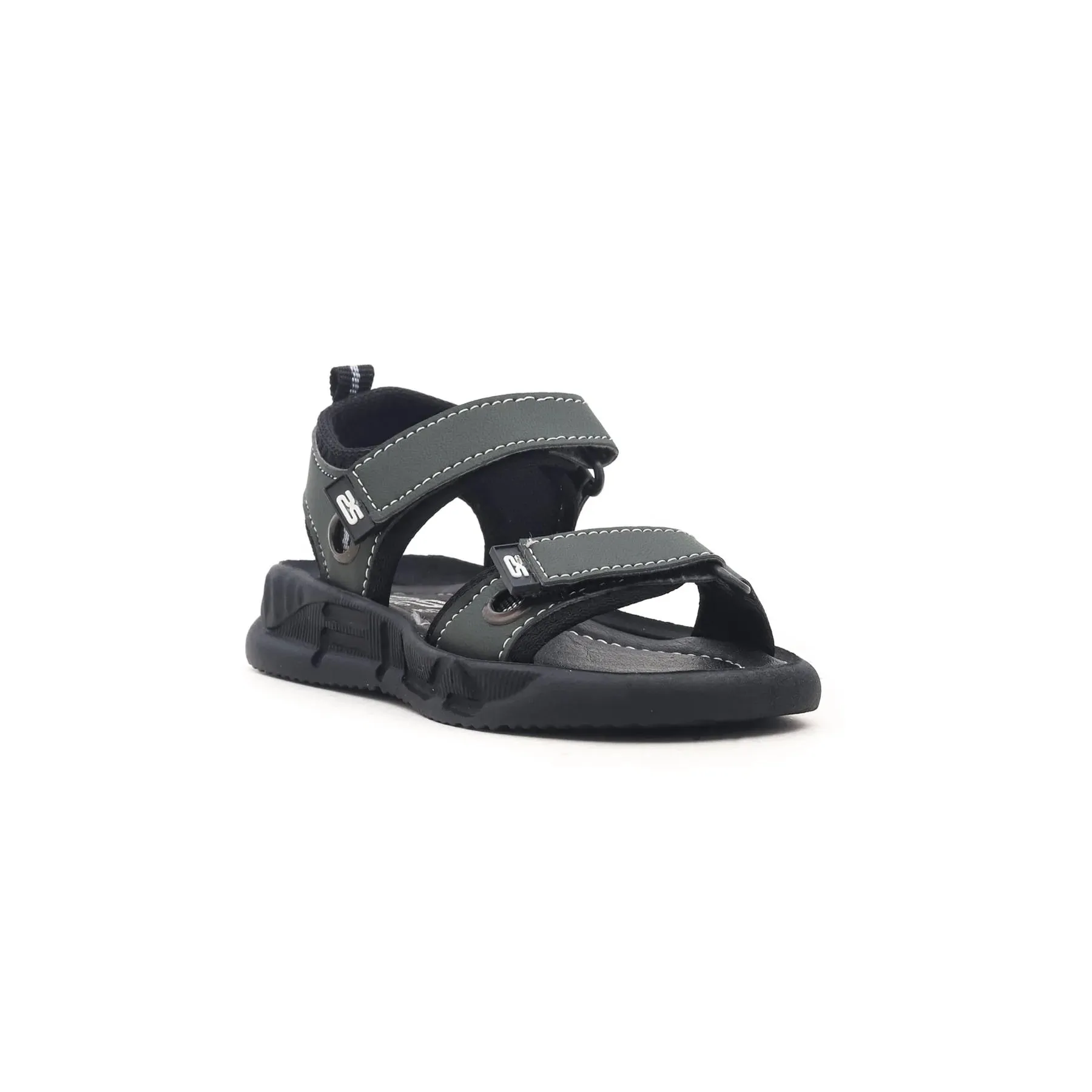 Boys Green Formal Sandal KD9286