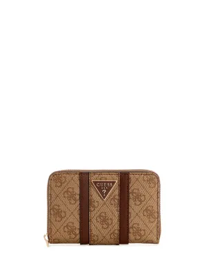 Brown Logo Noreen Medium Wallet