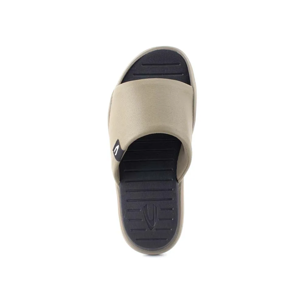 C by camel active Microfiber Easy Slip On Sandals Men Olive ARDIE-892404-YK1SVC-7