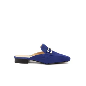 Cecile Mules Blu Marine