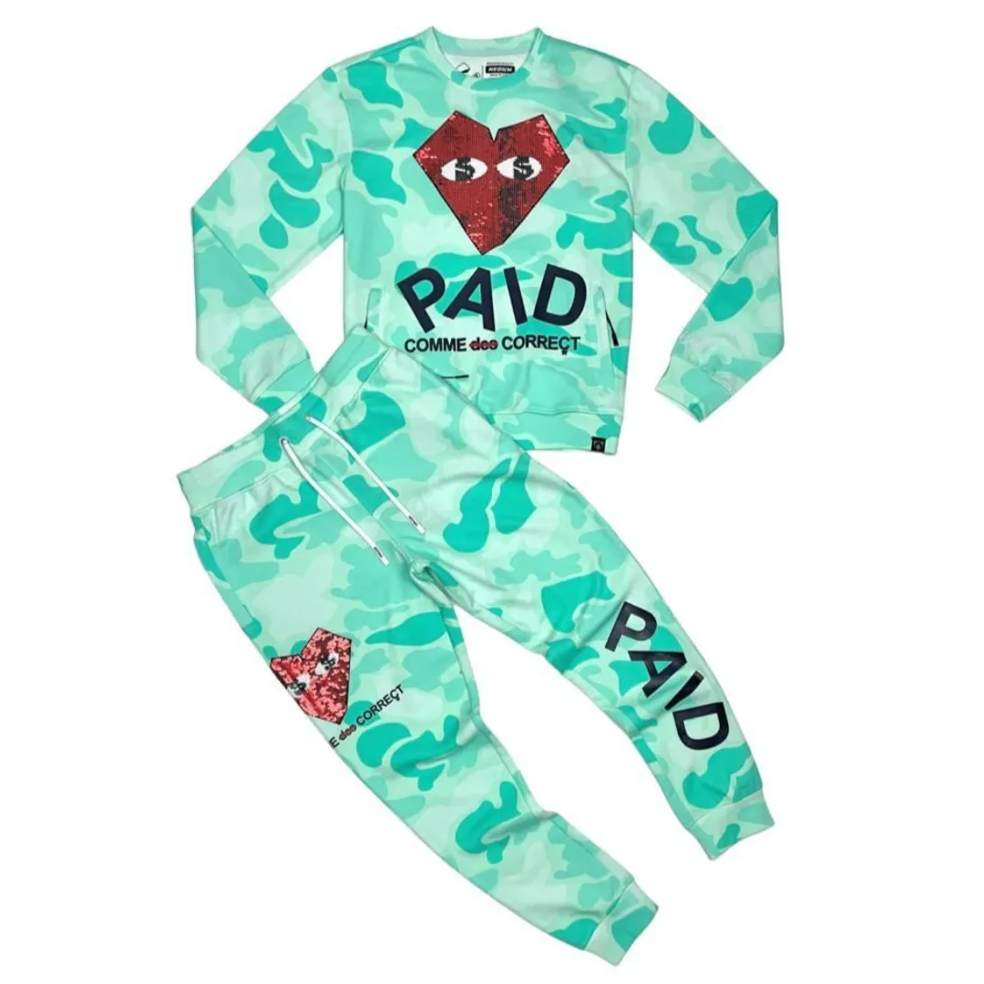 CIVILIZED CREWNECK & JOGGER - MINT