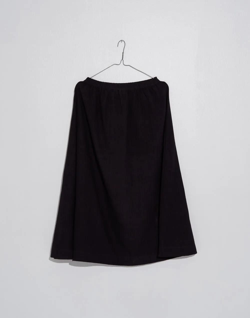 Classic organic black skirt - Black