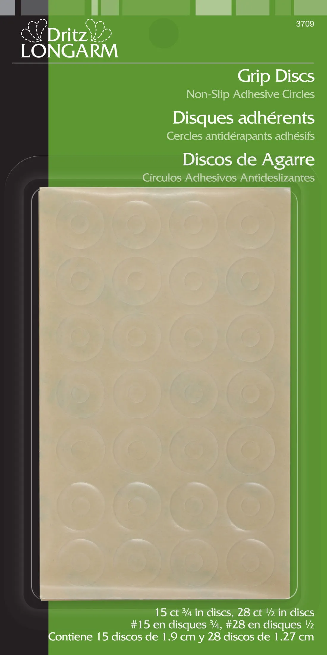 Clear Grip Discs, 28 pc