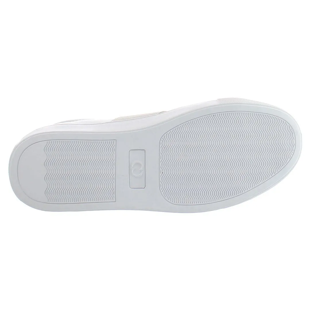Criminal Damage Drift Mens White Trainers