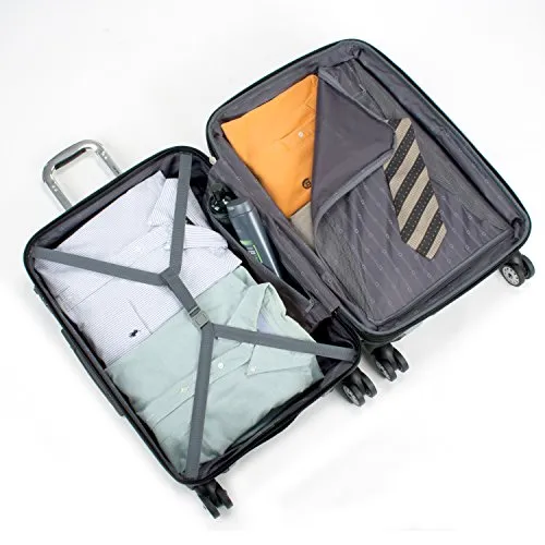 DELSEY Paris Delsey Luggage Helium Aero Carry On Expandable Spinner Trolley (Teal)