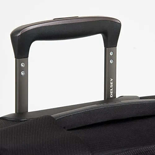 DELSEY Paris Helium Pilot 3.0 Carry-on Exp. Spinner Trolley, Black
