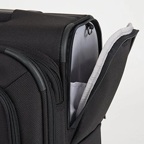 DELSEY Paris Helium Pilot 3.0 Carry-on Exp. Spinner Trolley, Black