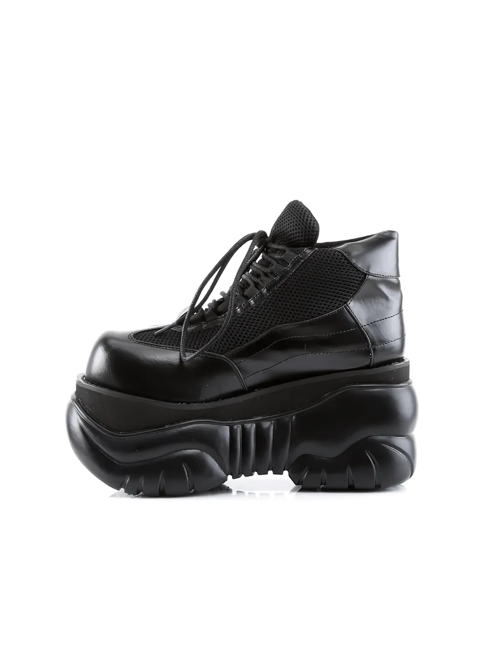 DEMONIA Platform Cyber Punk Lace Up Sneakers