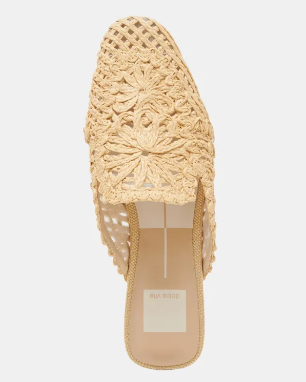 Dolce Vita Diya Flats - Light Natural Macrame