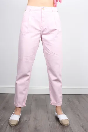 EA Bappy Baggy Fit Jeans in Bleached Rose