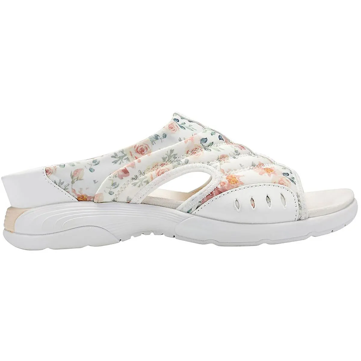 Easy Spirit Womens Traciee 10 Padded Insole Open Toe Mule Sandals