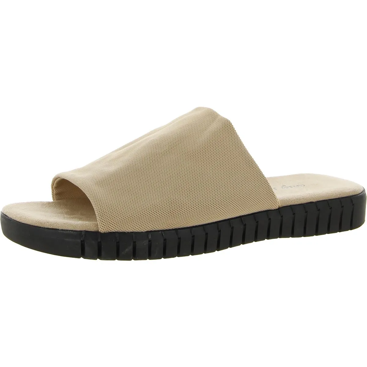 Easy Street Womens Akeyla   Stretch Comfort Insole Slide Sandals