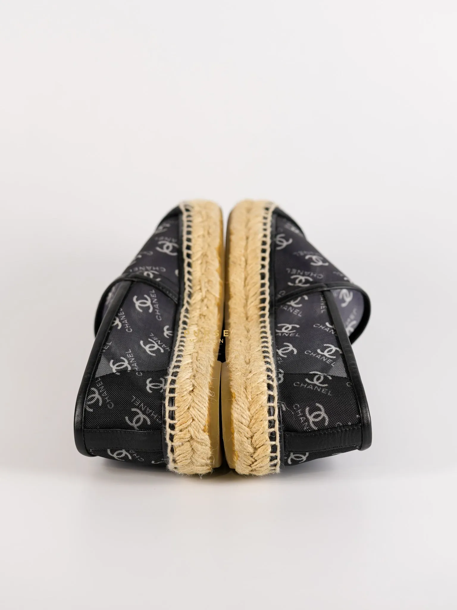 Espadrilles Mesh Grosgrain CC Size 36 EU (25cm)