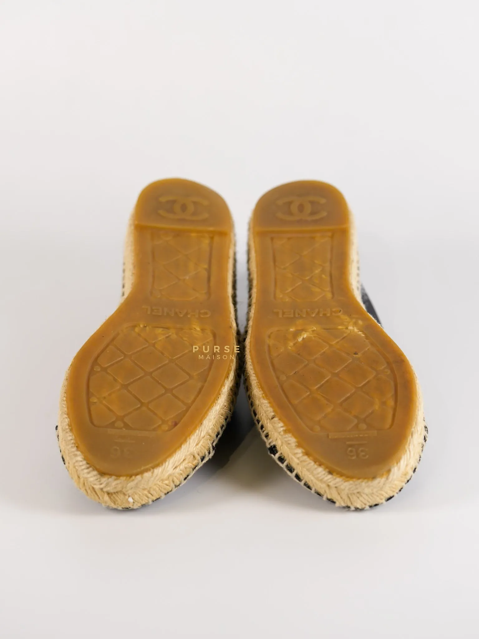 Espadrilles Mesh Grosgrain CC Size 36 EU (25cm)