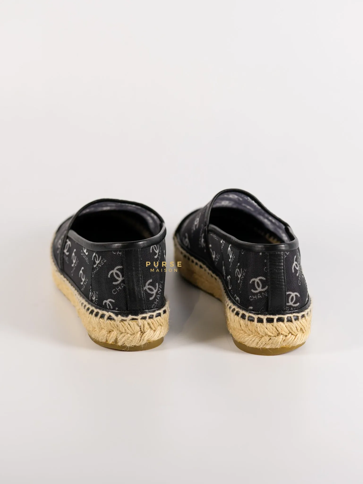 Espadrilles Mesh Grosgrain CC Size 36 EU (25cm)