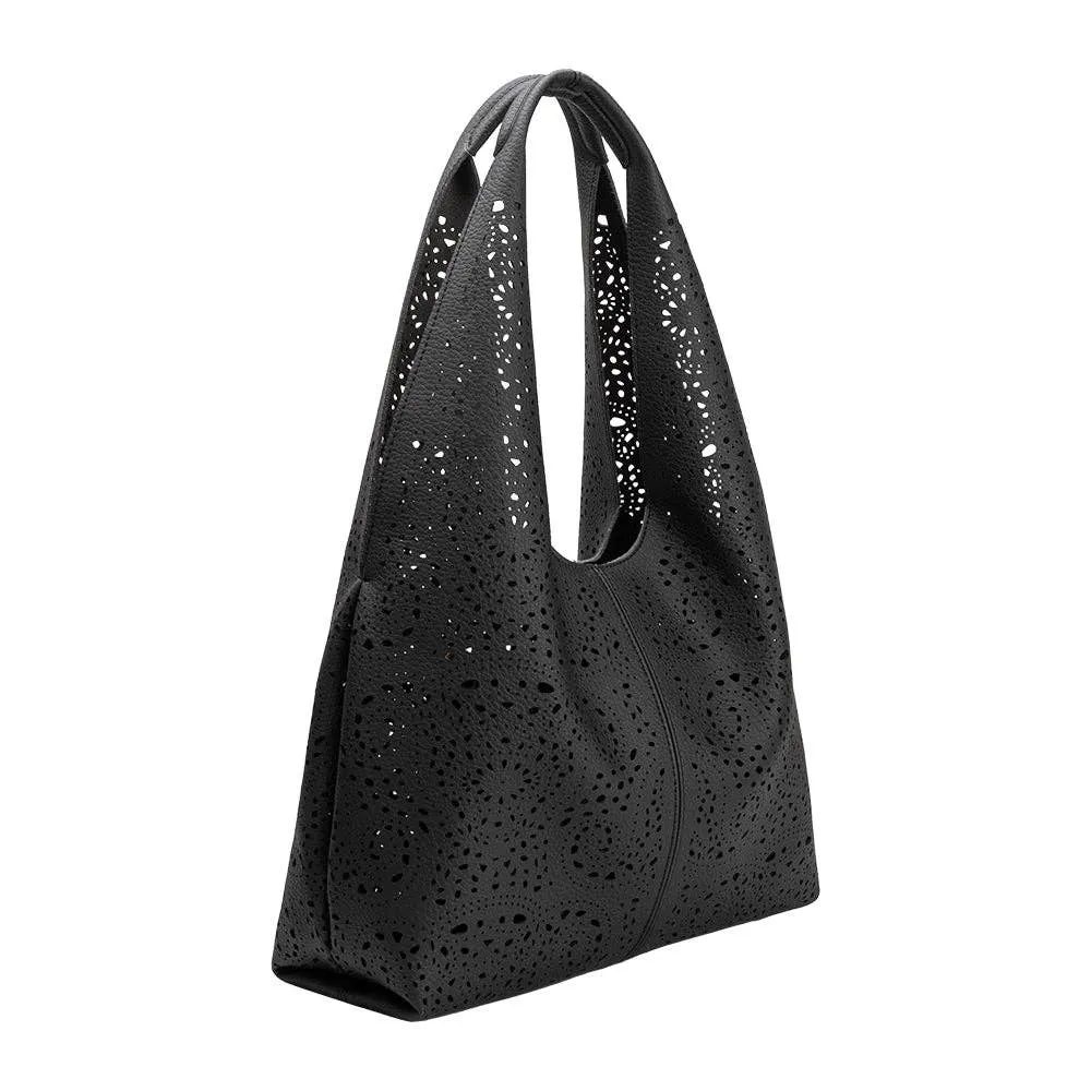 FARROW VEGAN TOTE BAG | BLACK