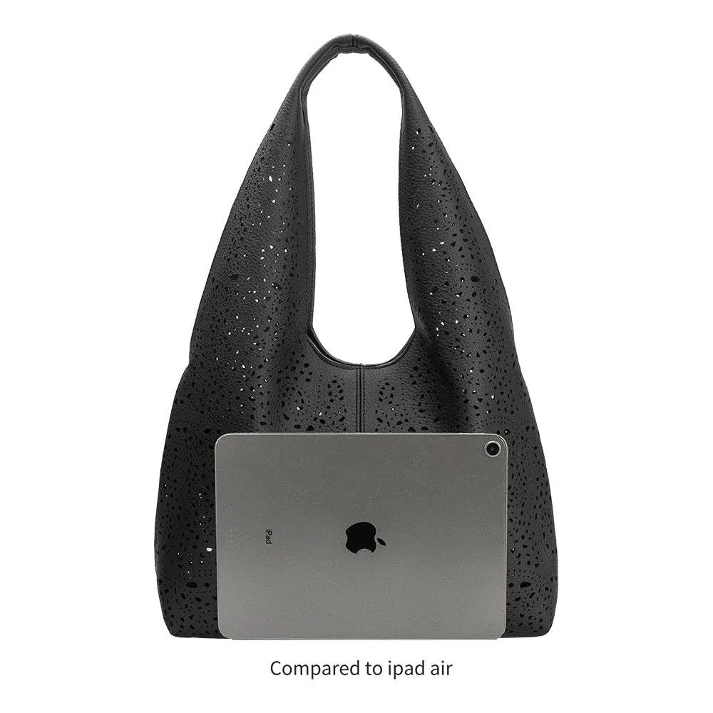 FARROW VEGAN TOTE BAG | BLACK