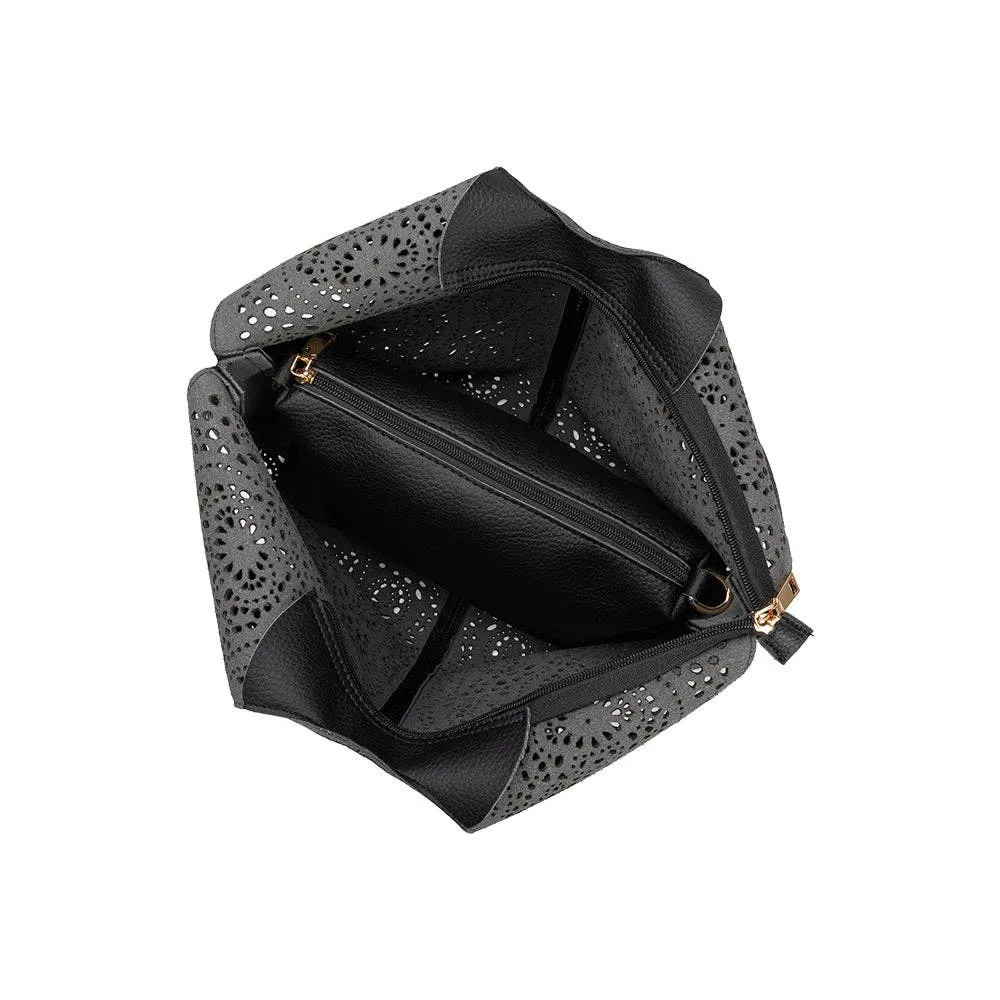 FARROW VEGAN TOTE BAG | BLACK