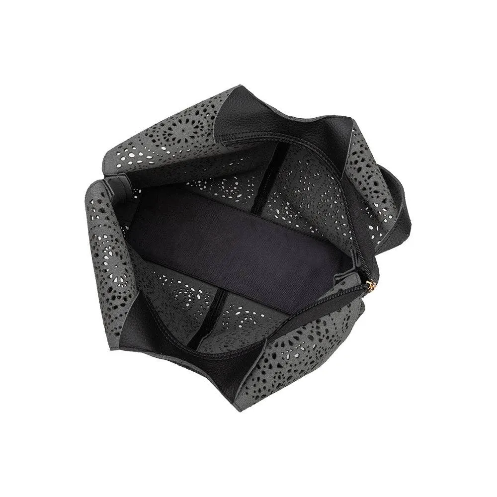 FARROW VEGAN TOTE BAG | BLACK
