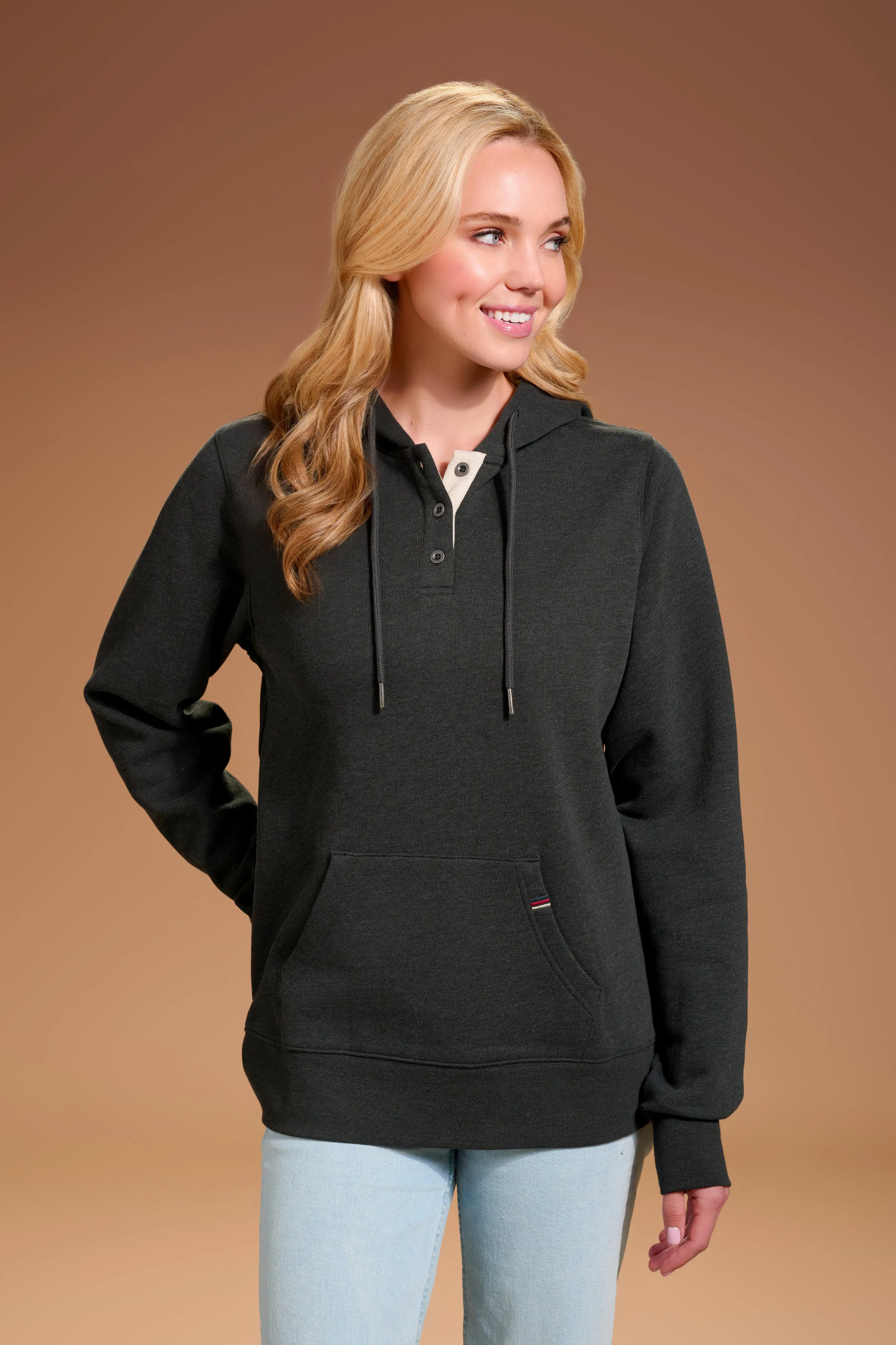 FLAGSHIP Henley Hoodie - Women's