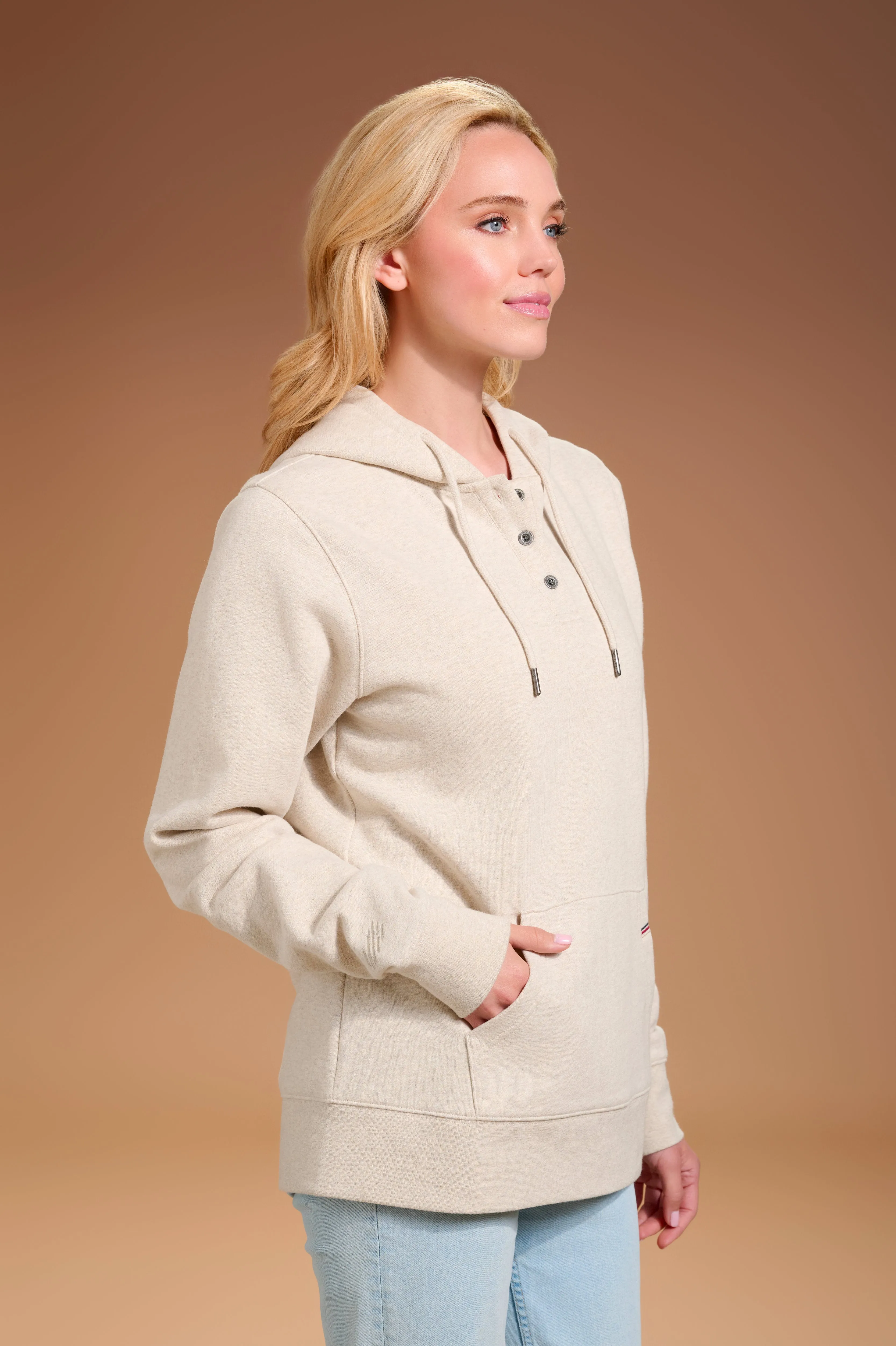 FLAGSHIP Henley Hoodie - Women's