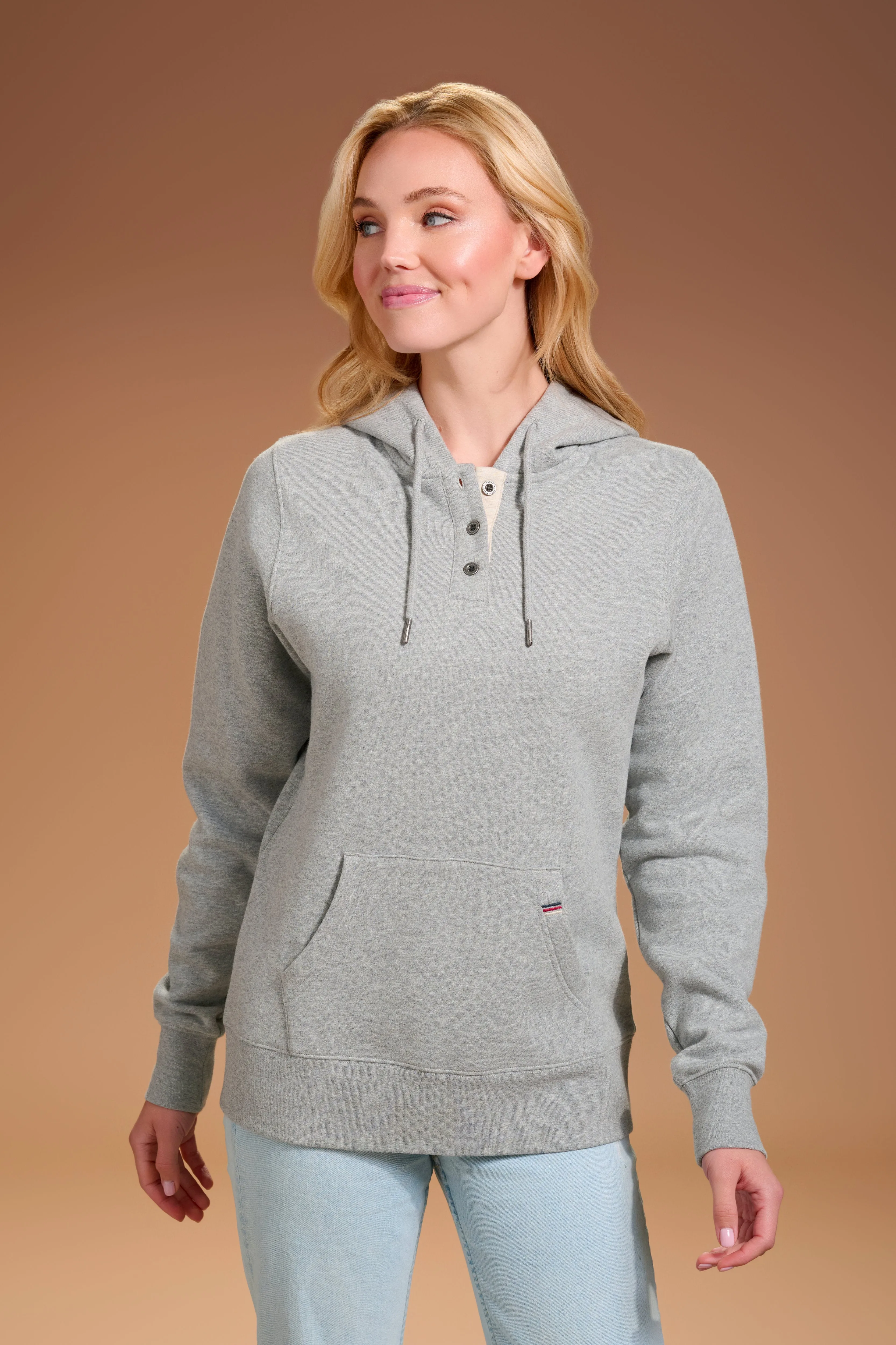 FLAGSHIP Henley Hoodie - Women's