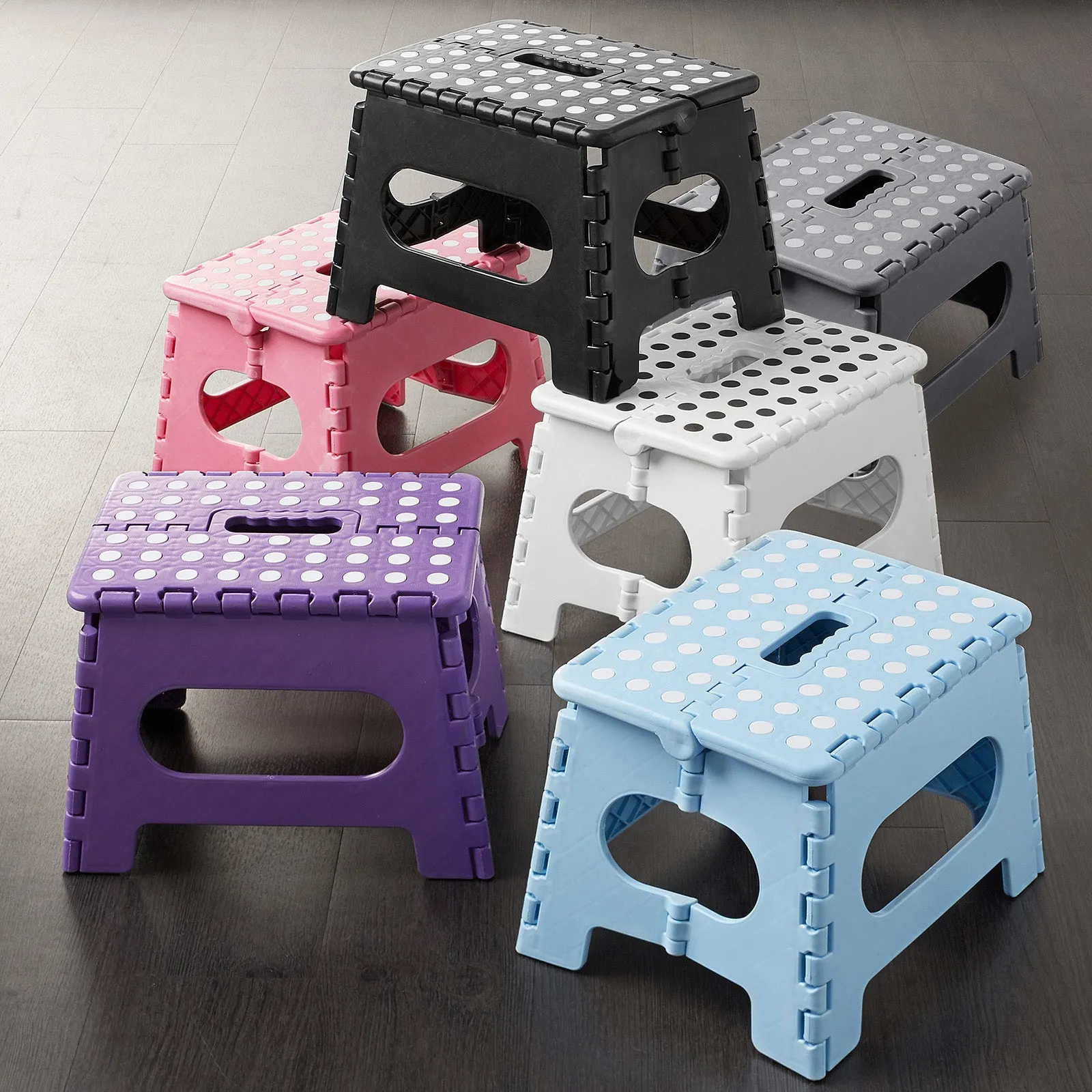 Folding Step Stools with Handle