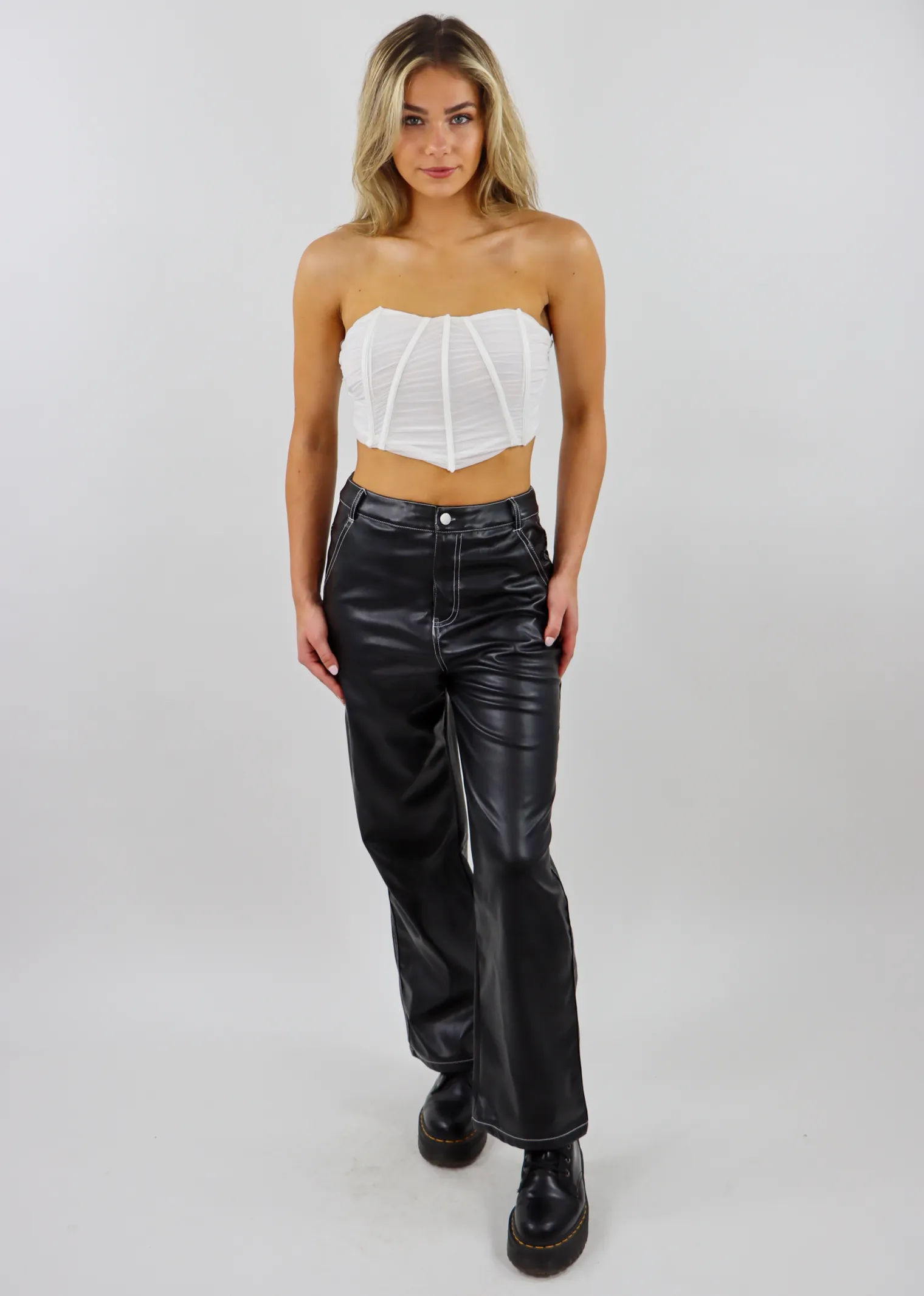 Gonna Get This Corset Top ★ White