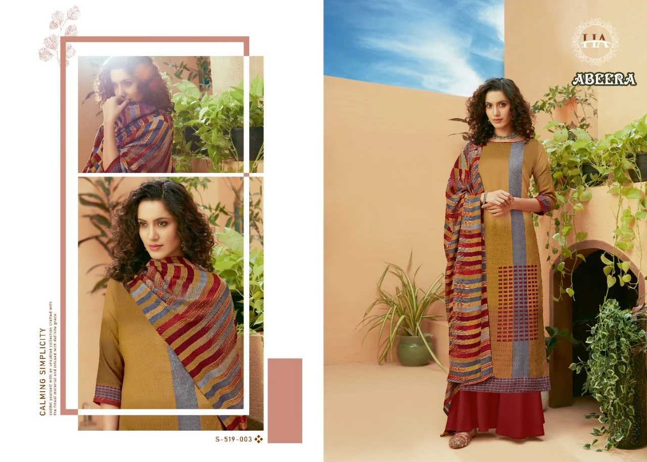 Harshit Fashion Hub Presents Abeera Pashmina Printed Fancy Designer Salwar Kameez