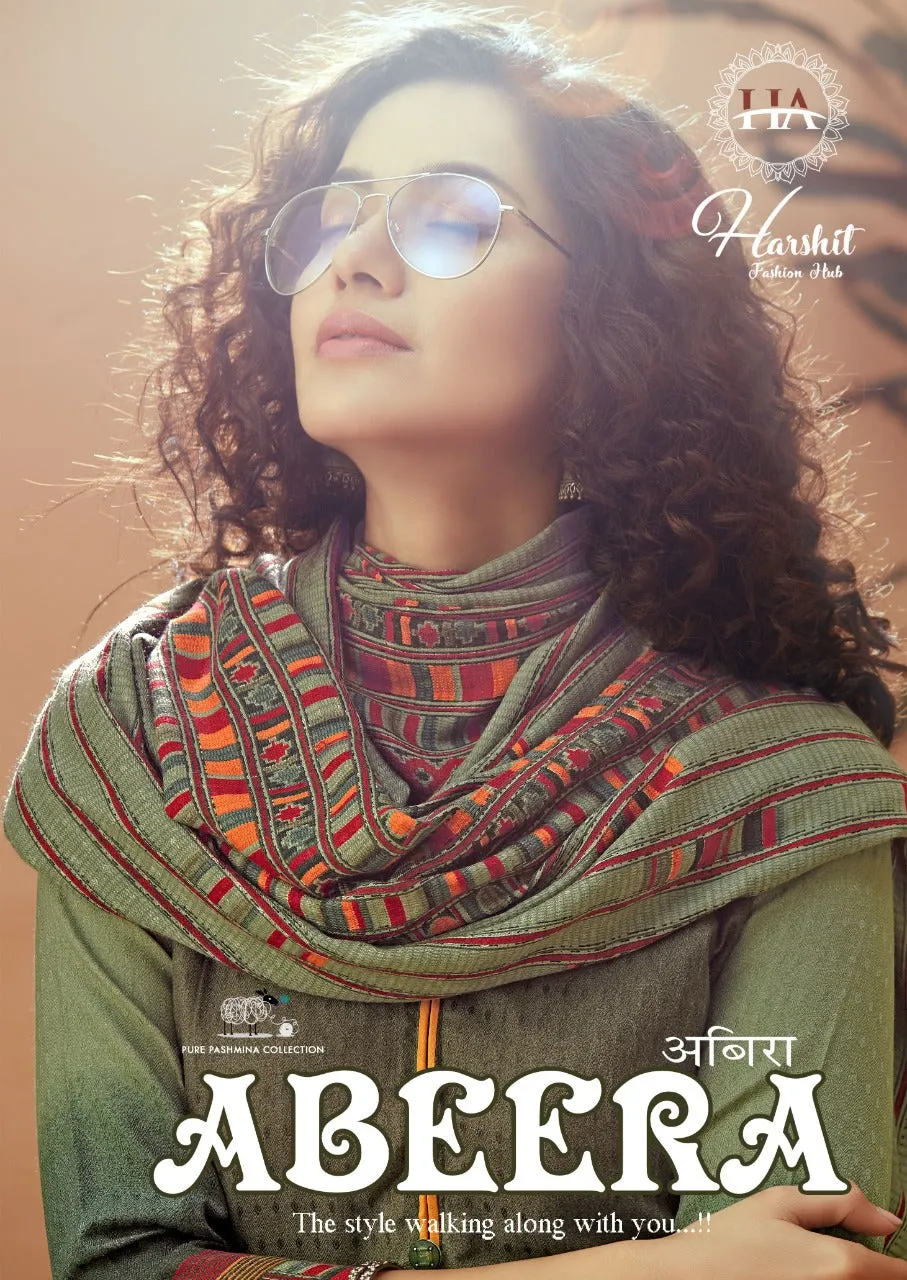 Harshit Fashion Hub Presents Abeera Pashmina Printed Fancy Designer Salwar Kameez