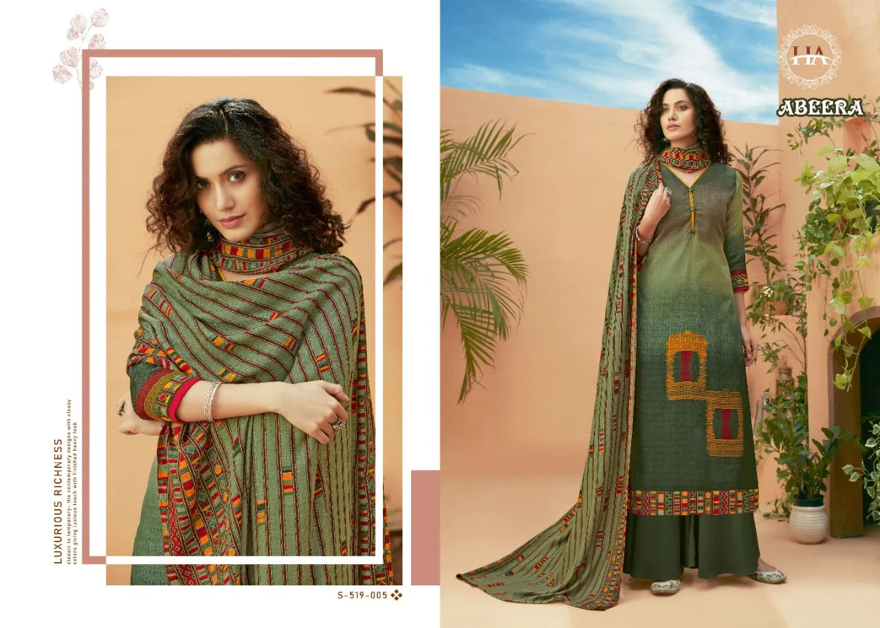 Harshit Fashion Hub Presents Abeera Pashmina Printed Fancy Designer Salwar Kameez