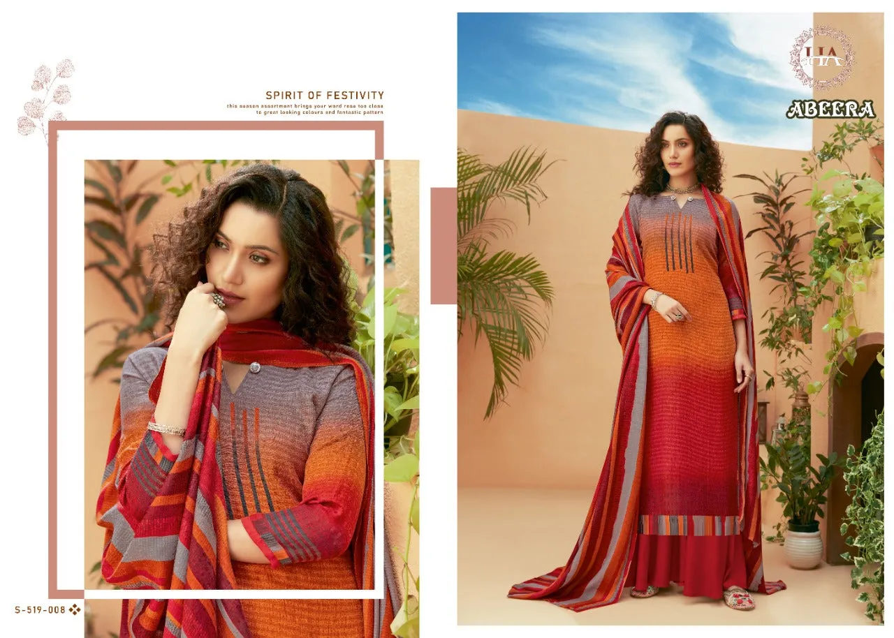Harshit Fashion Hub Presents Abeera Pashmina Printed Fancy Designer Salwar Kameez