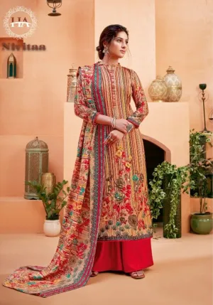 Harshit Fashion Hub Presents Nivitaa Pashmina Printed Fancy Designer Salwar Kameez