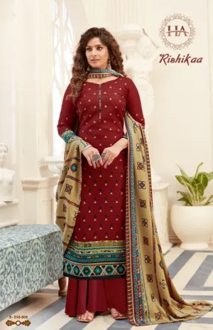 Harshit Fashion Hub Rishikaa Pashmina Printed Fancy Designer Salwar Kameez