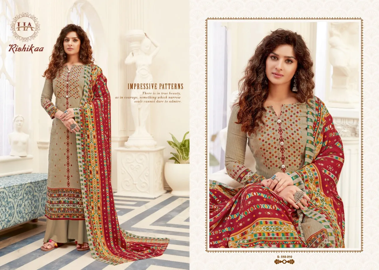 Harshit Fashion Hub Rishikaa Pashmina Printed Fancy Designer Salwar Kameez