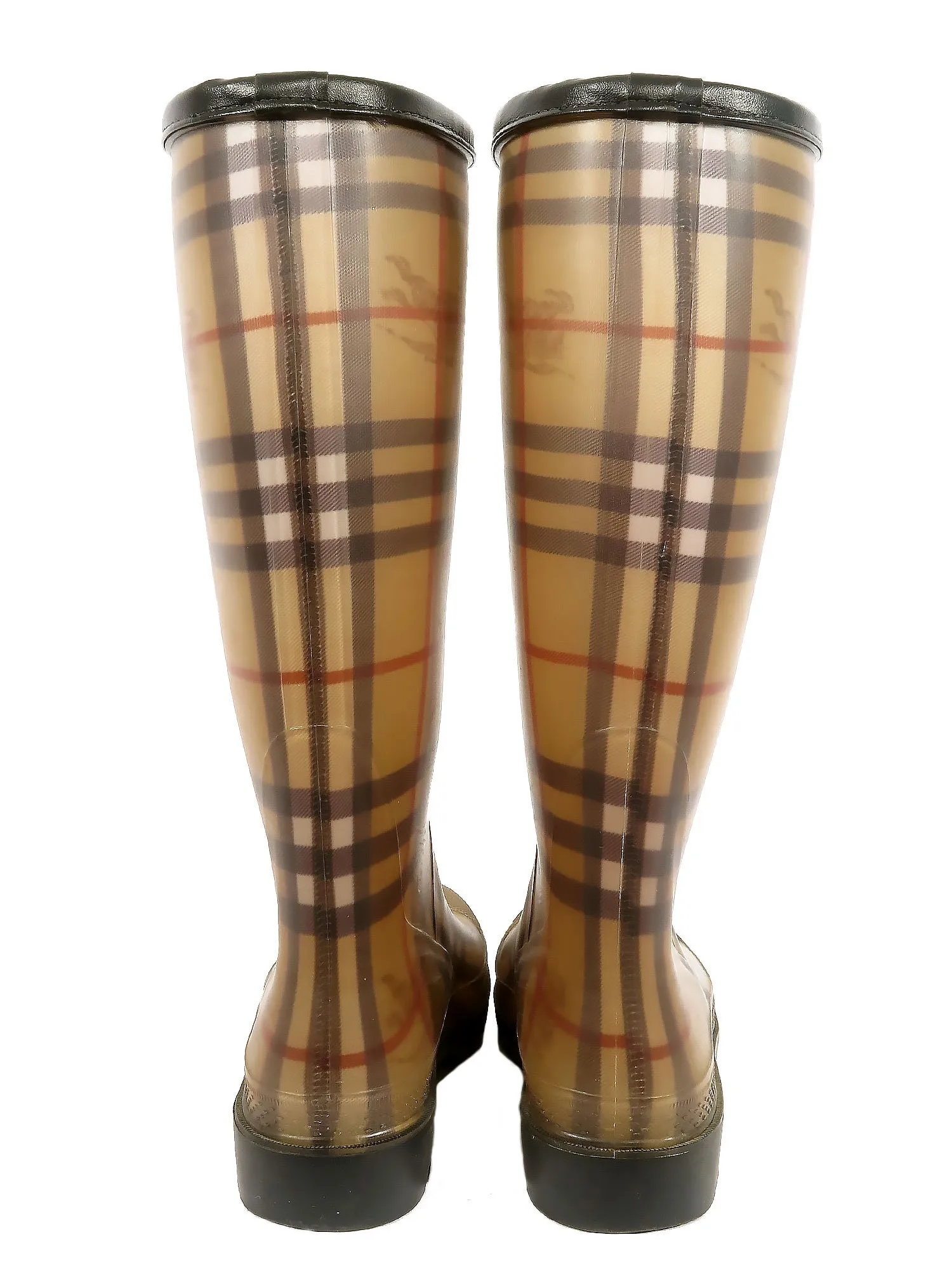 Haymarket Check Rainboots