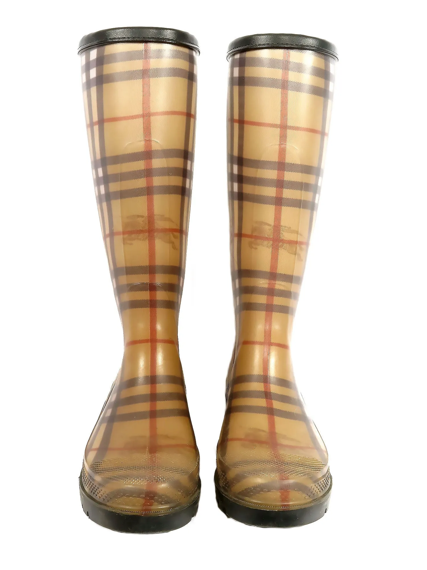 Haymarket Check Rainboots