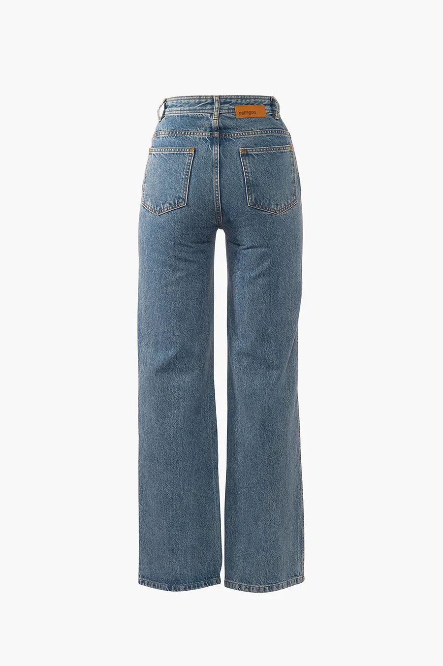 High Rise Wide Leg - Dark Blue