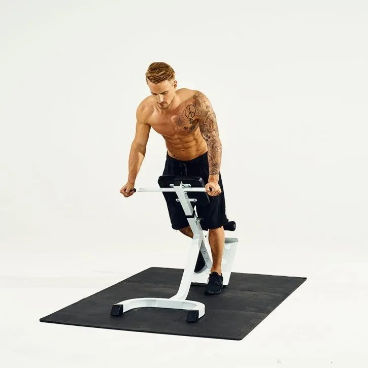 Hyperextension Bench - White