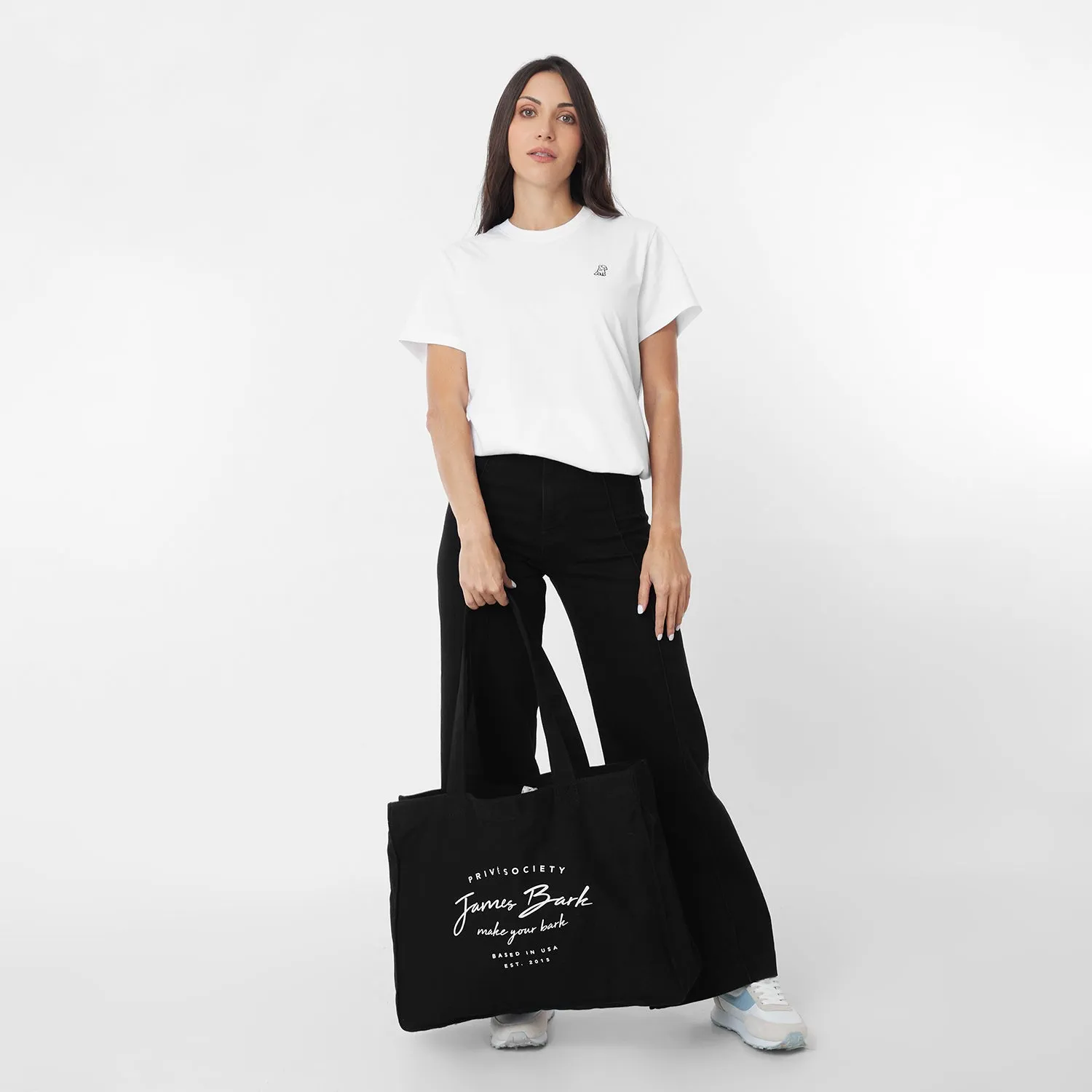 James Bark Tote Bag