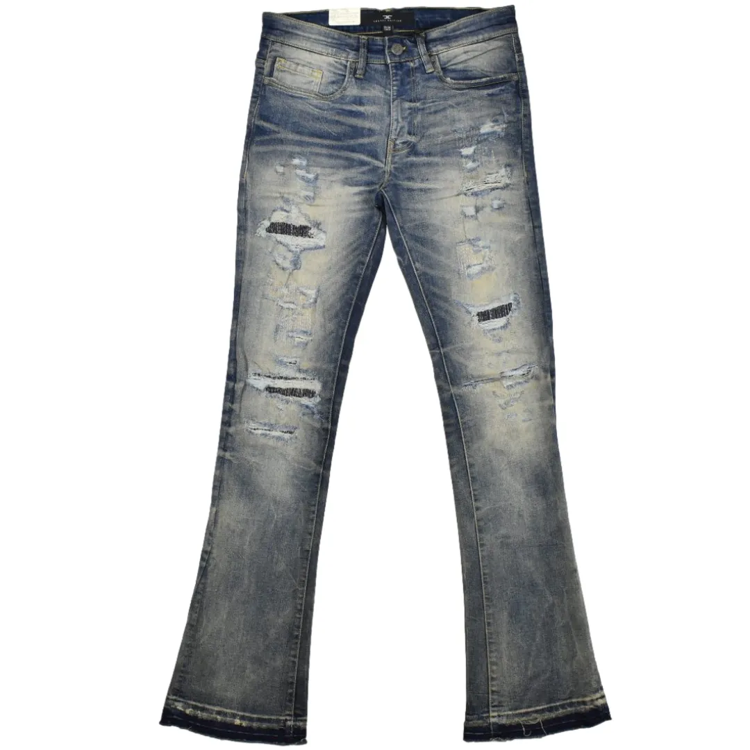 JORDAN CRAIG STACKED JEANS - LAGER