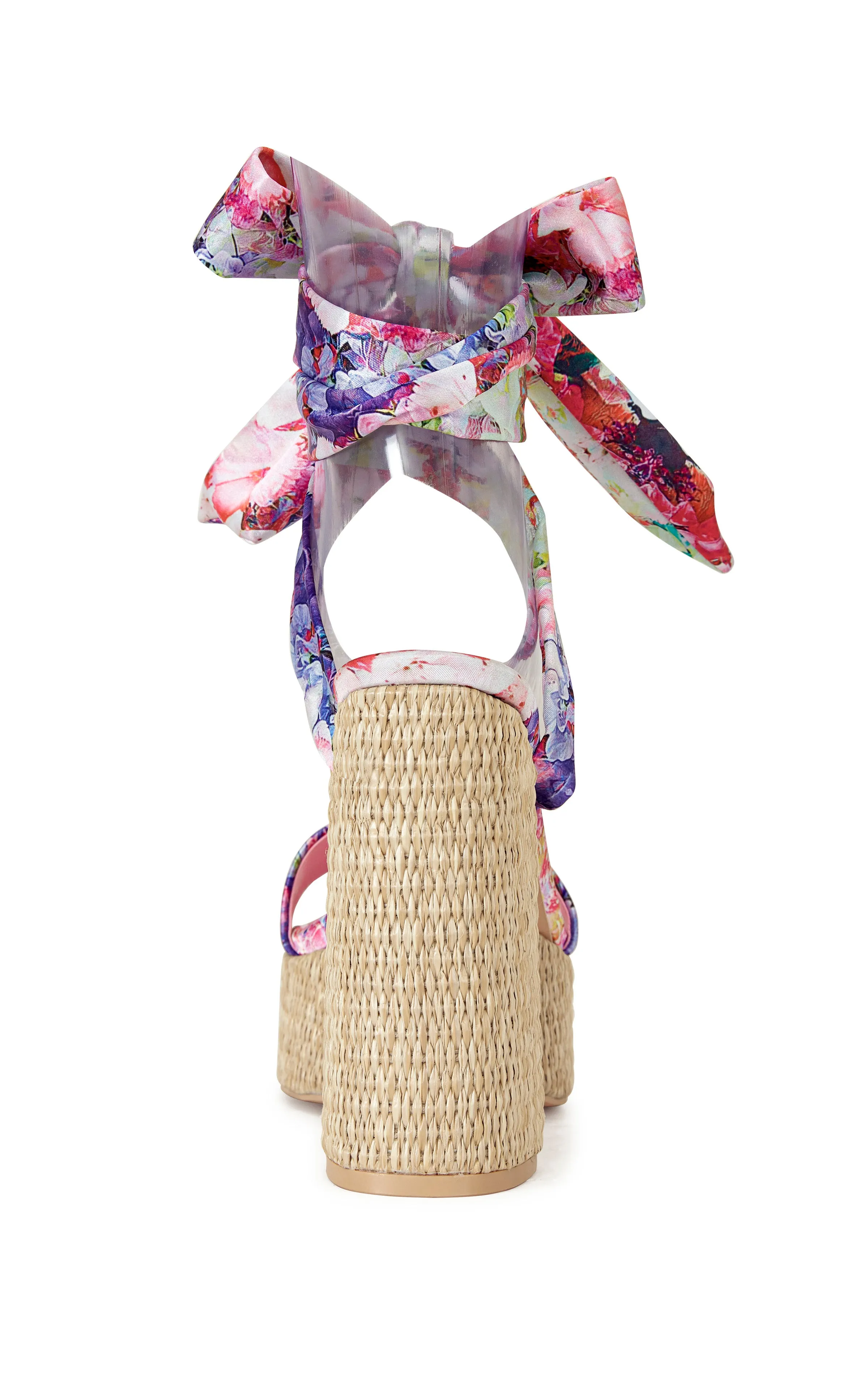 Lazuli Platform Heel - Pink Multi